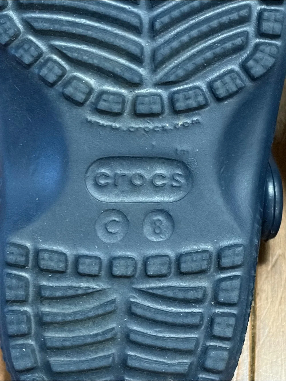 Crocs Kids Classic Clog - Navy Size C8